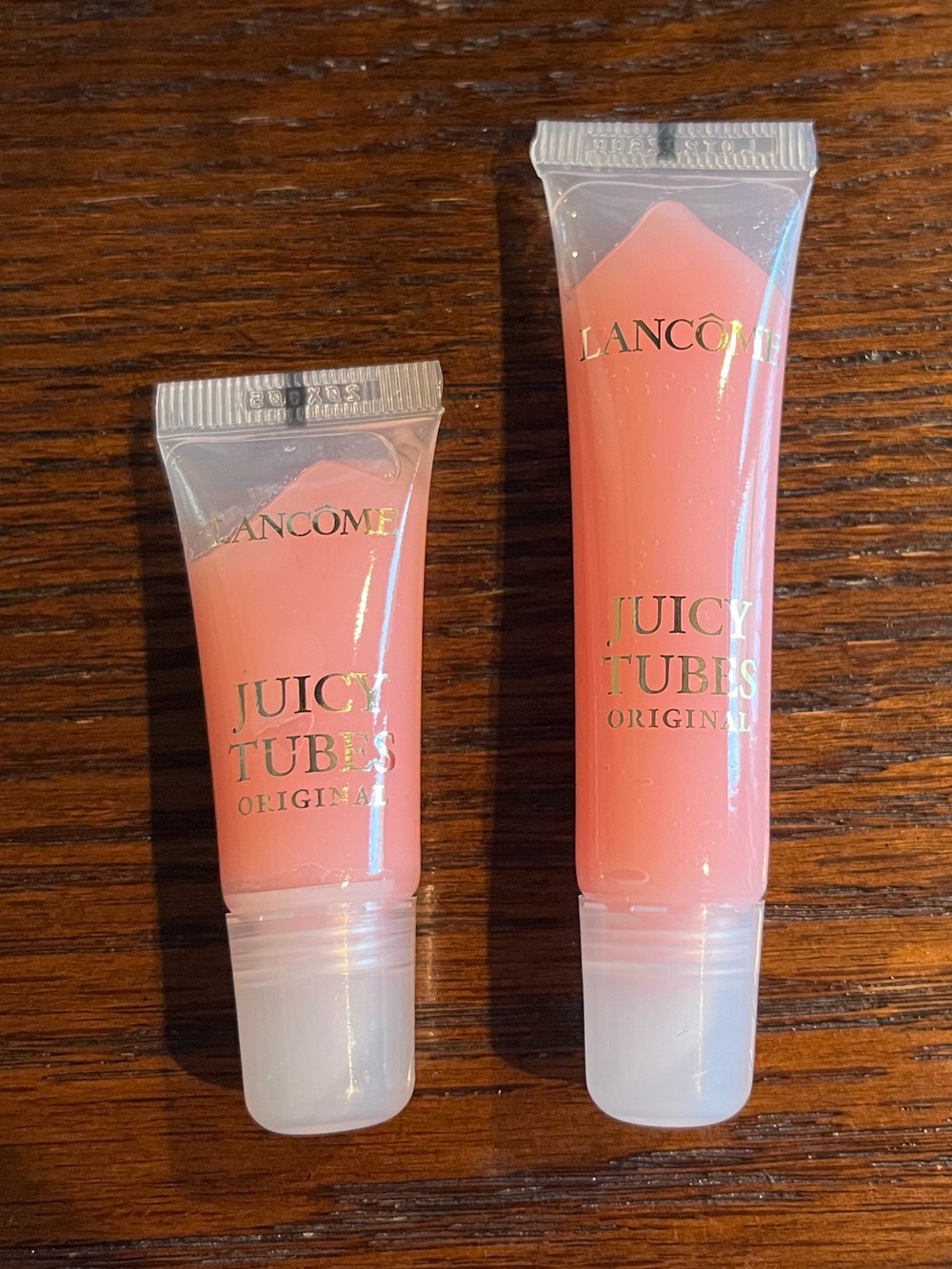 (2) Lancôme Juicy Tubes Lip Gloss — Spring Fling (full size & mini)